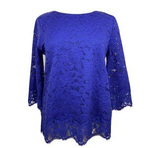 BANANA REPUBLIC Women’s Floral Lace Blouse | L NWT